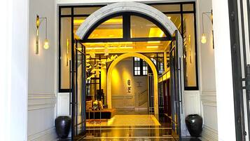 Entrada al alojamiento