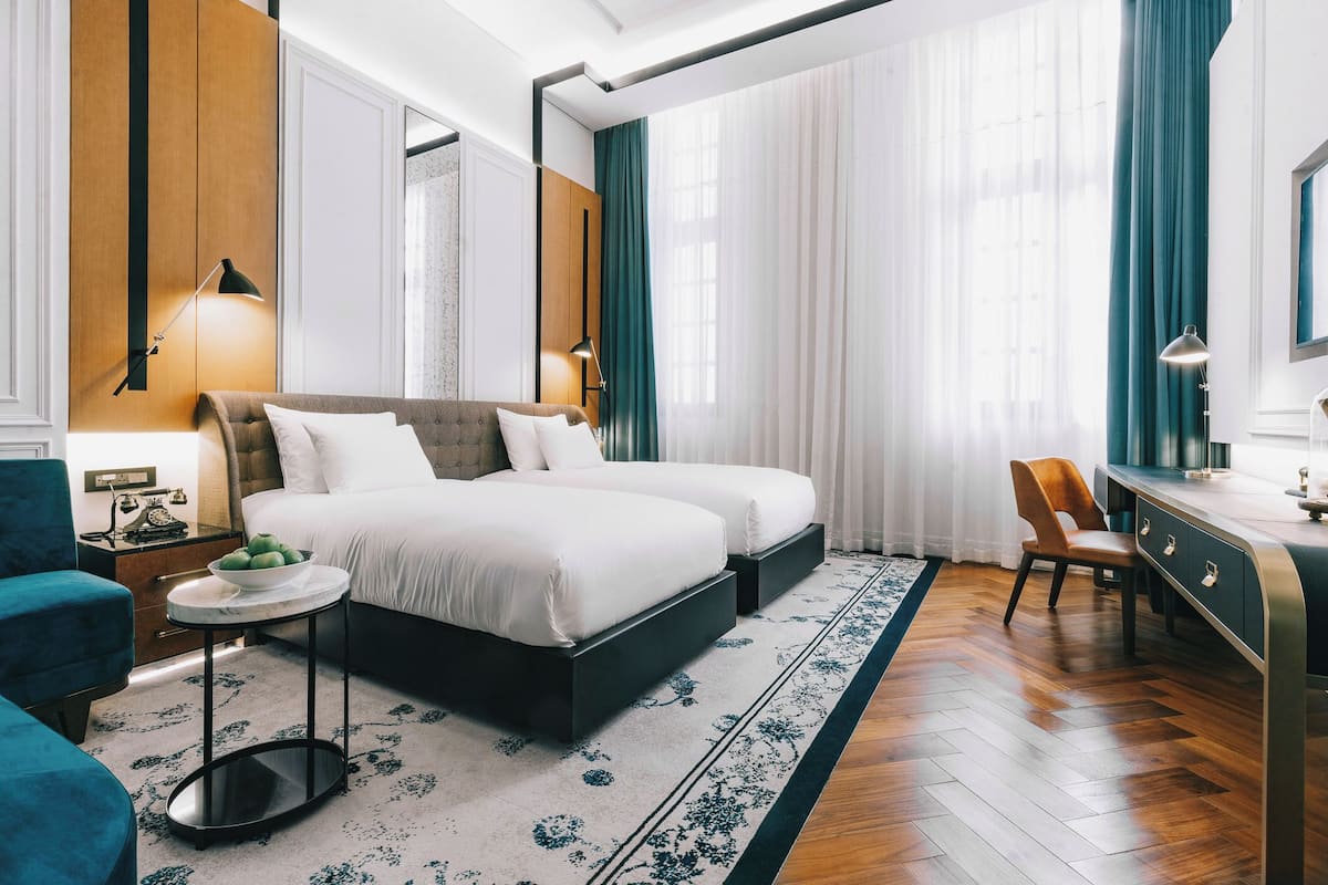 1 slaapkamer, een minibar, een kluis op de kamer