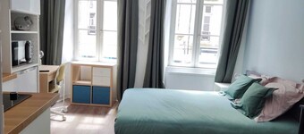 Studio - Centre ville - Visit Morlaix on foot, pedestrian streets, port and viaduct
