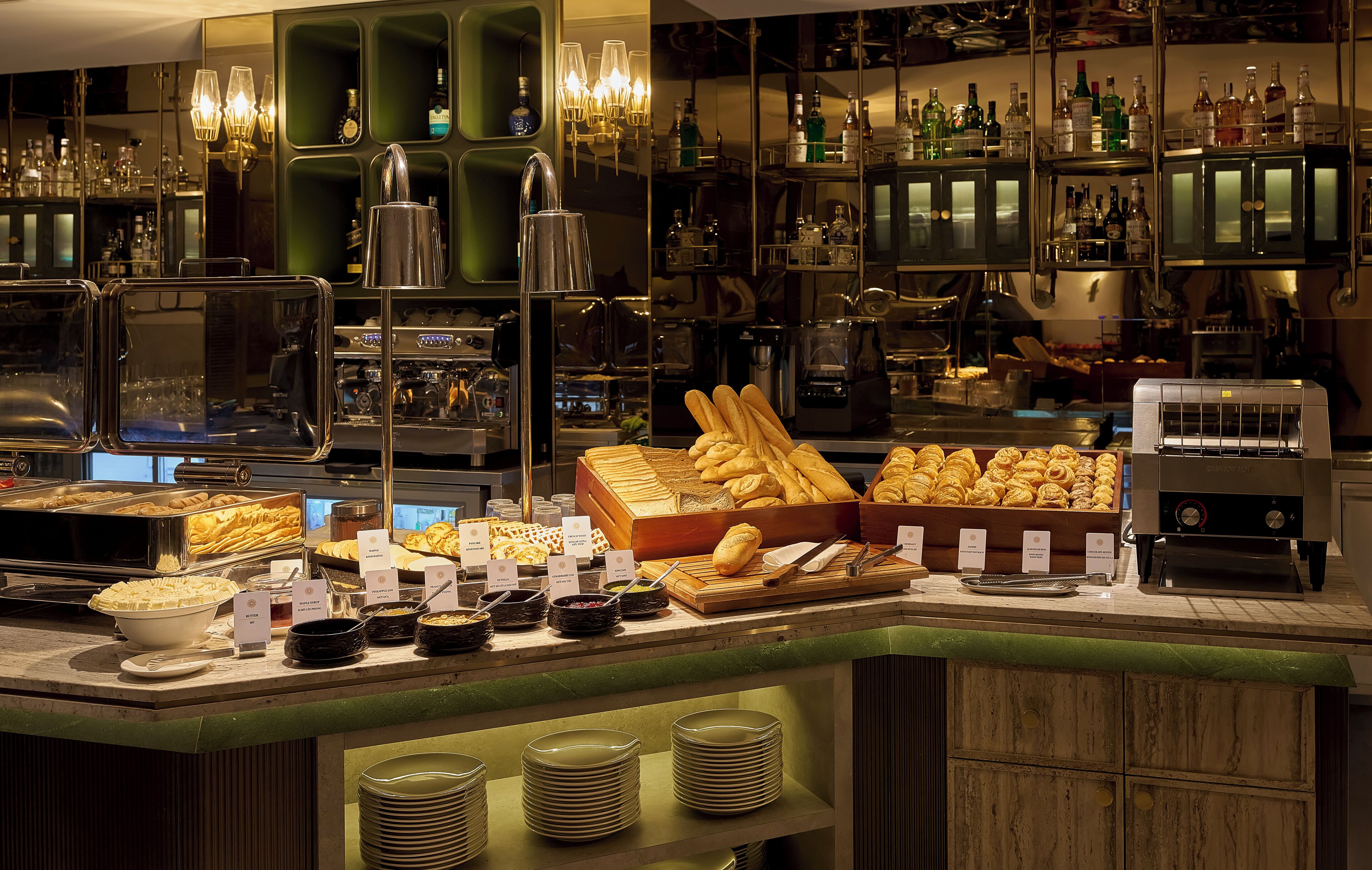 Breakfast buffet