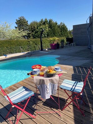 Uppvärmd pool