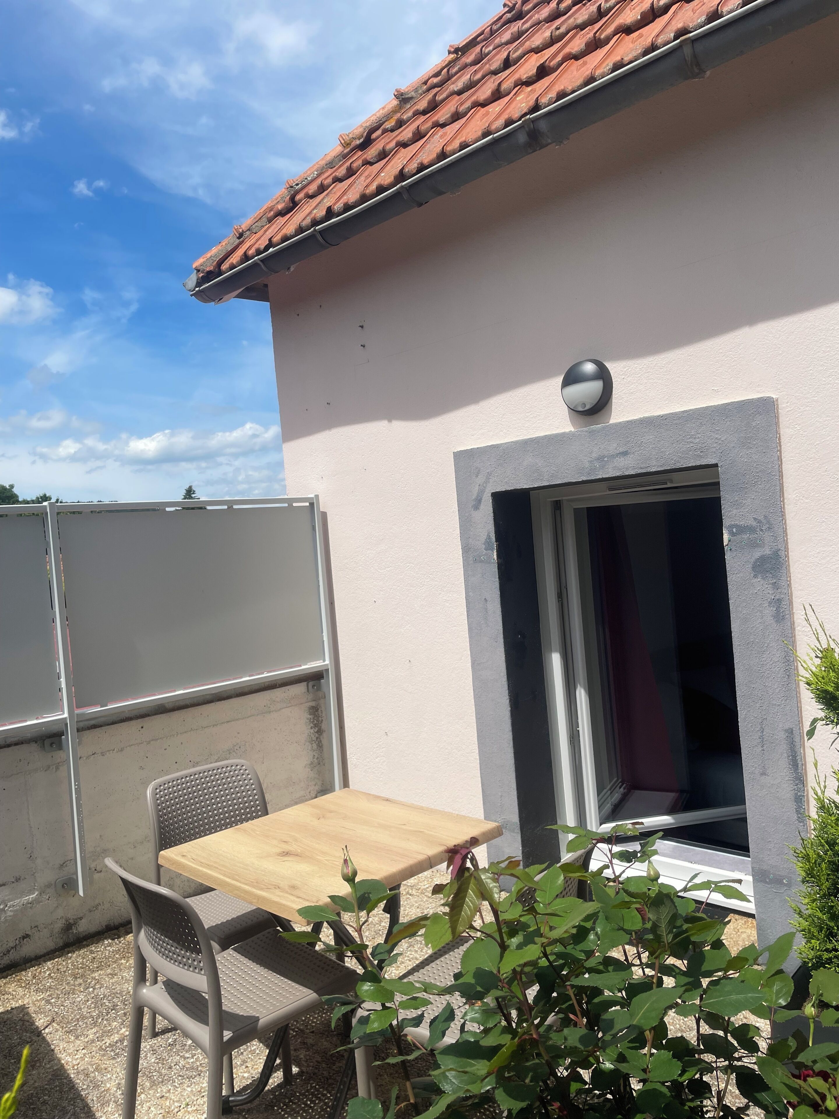 Chambre Double Confort, balcon | Terrasse/Patio