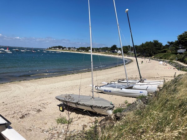 Beach - Vacation home on enclosed land 800 metres from the beach and shops (Mesquer)