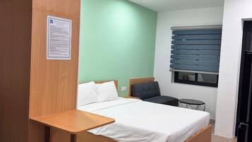 Individually decorated, desk, laptop workspace, soundproofing