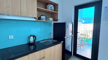 Luxe studio | Privékeuken | Een mini-koelkast