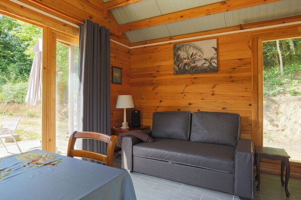 Chalet | Living area - Chalet Pondok Indah (Plouegat-Moysan)