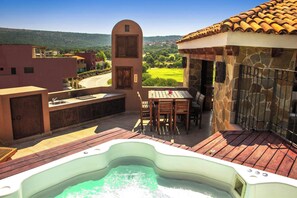 Villa, 6 habitaciones, balcón, vista al jardín | Jardín