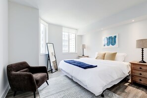 2 bedrooms, iron/ironing board, travel cot, free WiFi