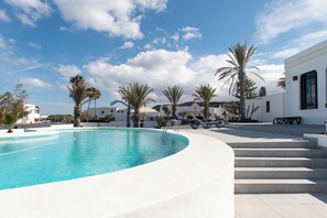 Pool - Villa Blanca, FKK-Charco del Palo, Lanzarote, Apartment 4 (Charco del Palo)
