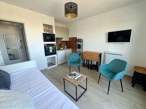 L'Escale - Studio avec loggia en centre ville