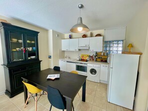 Private kitchen - "La Terrasse d'Eden" 6p, Wifi, Grand Plage 200m away - linen and cleaning included (Quiberon)