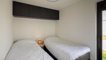 3 slaapkamers, een strijkplank/strijkijzer, gratis wifi