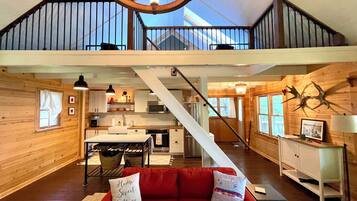 TV, fireplace, printers