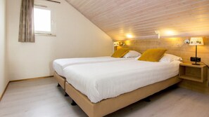 3 chambres, draps fournis