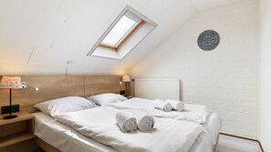 3 chambres, draps fournis