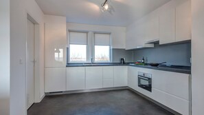 Fridge, oven, dishwasher, electric kettle