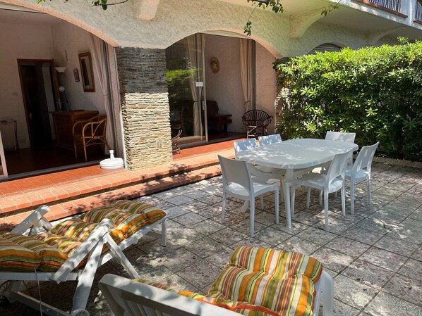 Restauration en plein air