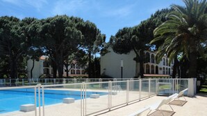 Pool - Renovated 3-room apartment for 6 people, close to sea (Argelès-sur-Mer)