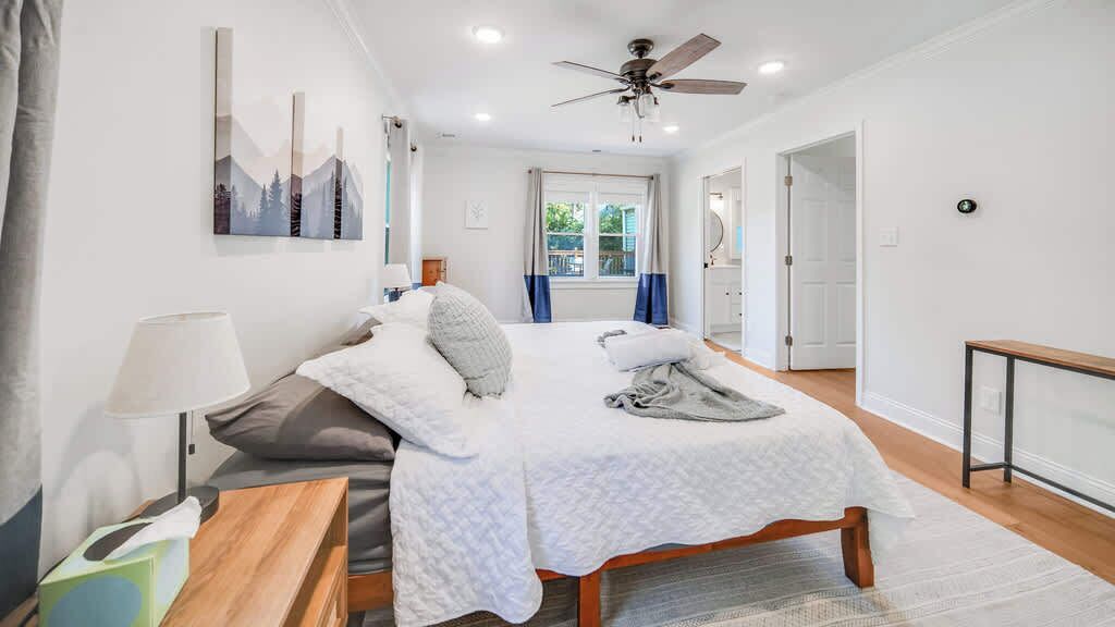 3 多间卧室、熨斗/熨衣板、旅行婴儿床、WiFi