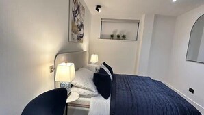Classic-lejlighed - byudsigt | Egyptiske bomuldslagner, premium-sengetøj