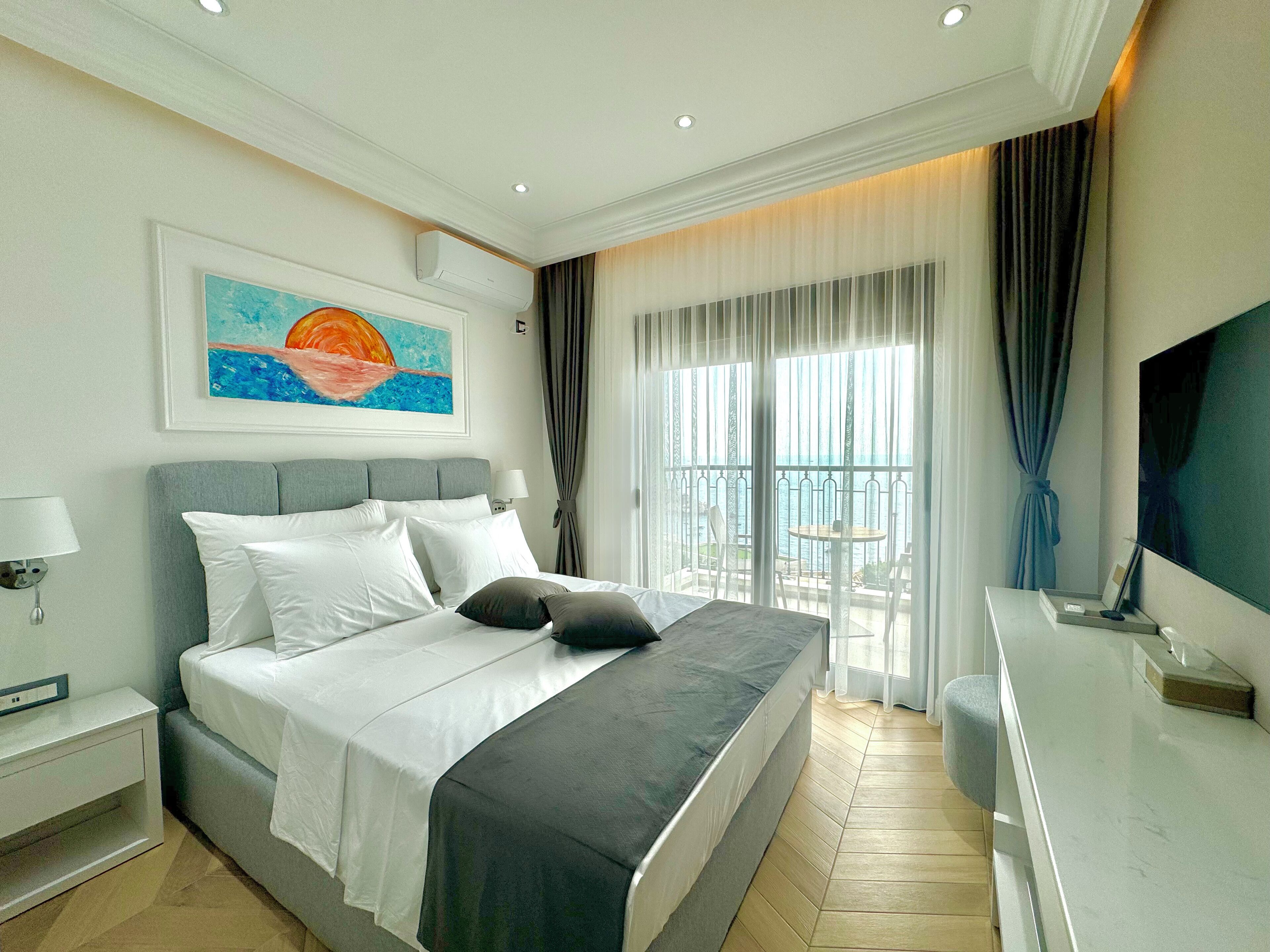 風格雙人或雙床房 | 高級寢具、迷你吧、免費 Wi-Fi、床單