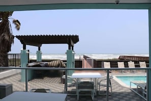 Outdoor dining - Starfish Sanctuary  (South Padre Island)