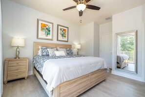 3 bedrooms, desk, iron/ironing board, WiFi