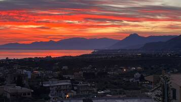 Blick von der Unterkunft