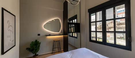 2 室のベッドルーム、アイロン / アイロン台、WiFi、ベッドシーツ