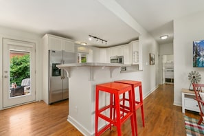 House, Multiple Beds, Patio, Garden View (455 N Sherwood Street) | Interior - Sherwood Cottage - Steps From Old Town & River (Fort Collins)