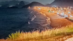 Vue sur la plage ou l’océan