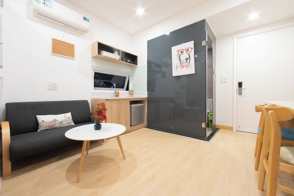 Living area - ICASA Serviced Apatment (Ho Chi Minh City)