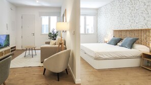 1 makuuhuone, silitysrauta/-lauta, ilmainen Wi-Fi, vuodevaatteet