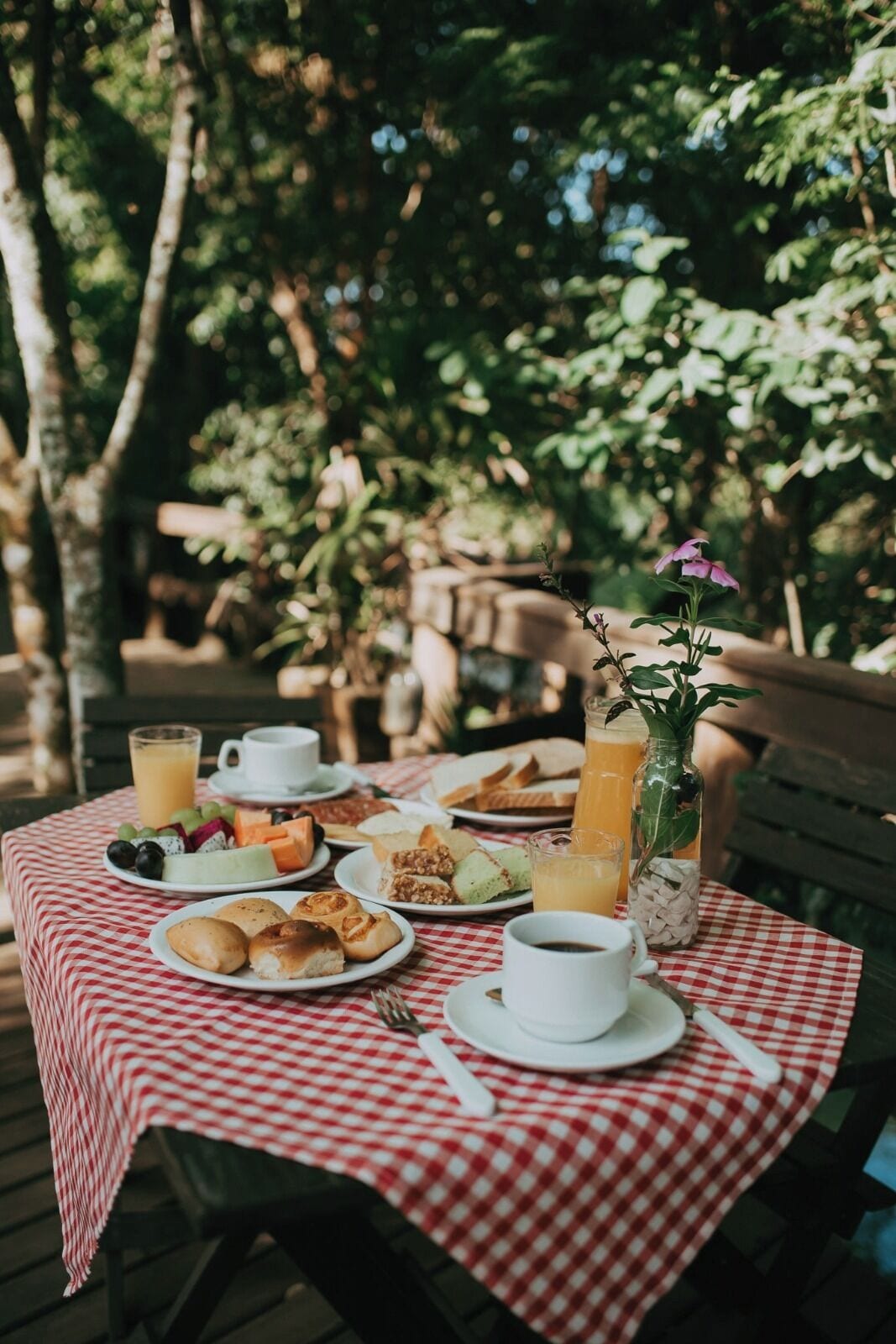 Frokostbuffé er inkludert hver dag