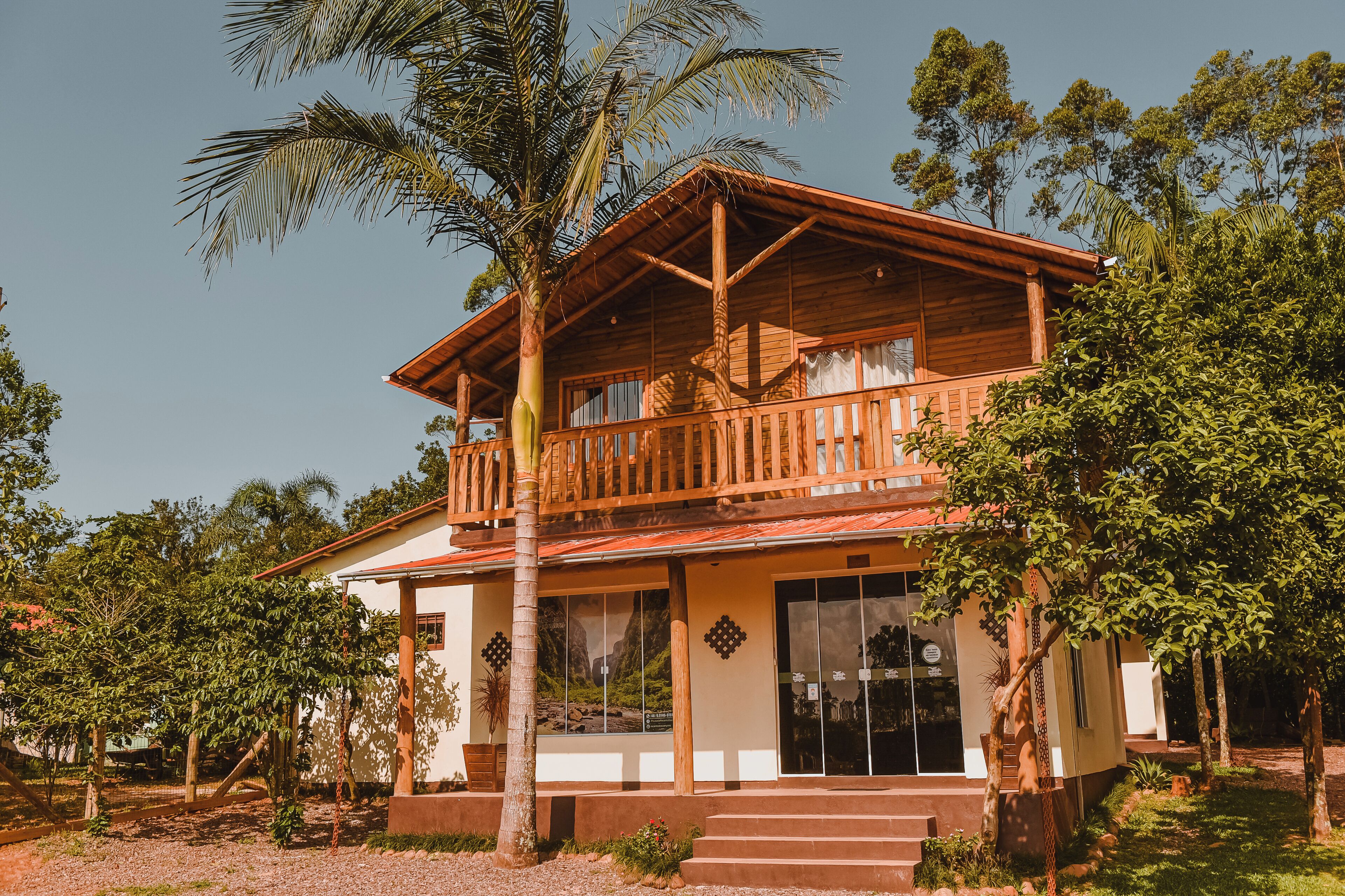 Fachada da propriedade