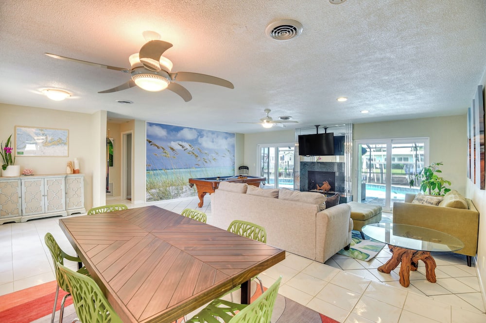 Sunny South Daytona Home w/ Pool & Grill!