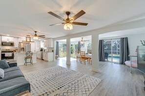 House (2 Bedrooms) | Interior - Port Charlotte Canal-front Home w/ Private Pool! (Port Charlotte)