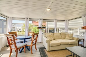 House (2 Bedrooms) | Front of property - Walk to Ocean: Myrtle Beach Home w/ Screened Porch (Murrells Inlet)