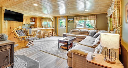 Rustic Cabin in West Danville w/ Deck & Fire Pit!