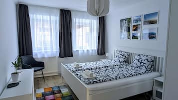 2 habitaciones, wifi y ropa de cama