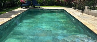 3 bedroom Tropical oasis with private pool 