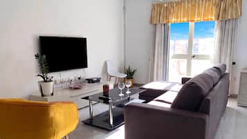 Standard Room, 1 Bedroom, Microwave (SwieqiStay room6 private bath -) | Living area | Flat-screen TV