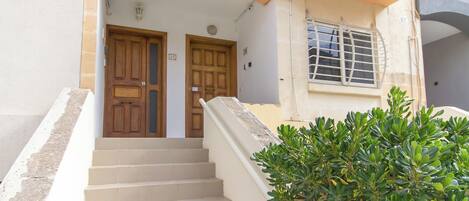 Façade de l’hébergement