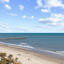 Accommodatie ligt op het strand