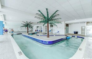 Indoor pool, a heated pool