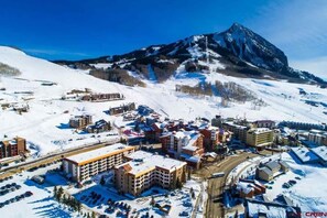 Aerial view - Perfect Location, Outdoor Pool and Hot Tub! 273 (Crested Butte)