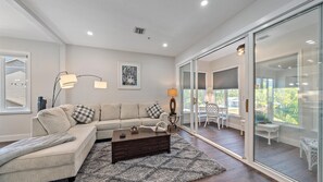 Condo, 2 Bedrooms | Living area | Smart TV - Sunshine Cottage At Cedars 2 Bedroom Condo by RedAwning (Longboat Key)