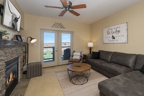 Condo, 3 Bedrooms | Living area - Base Camp 306 3 Bedroom Condo by RedAwning (Granby)