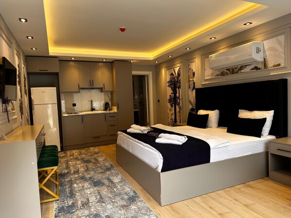 Habitación Deluxe, patio | Cocina privada