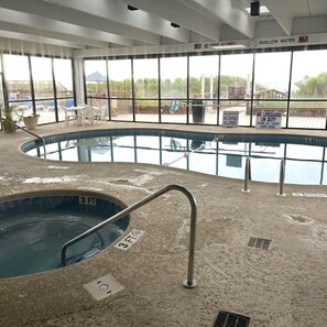 Indoor pool, a heated pool - Sunrise Over The Pointe II (North Myrtle Beach)